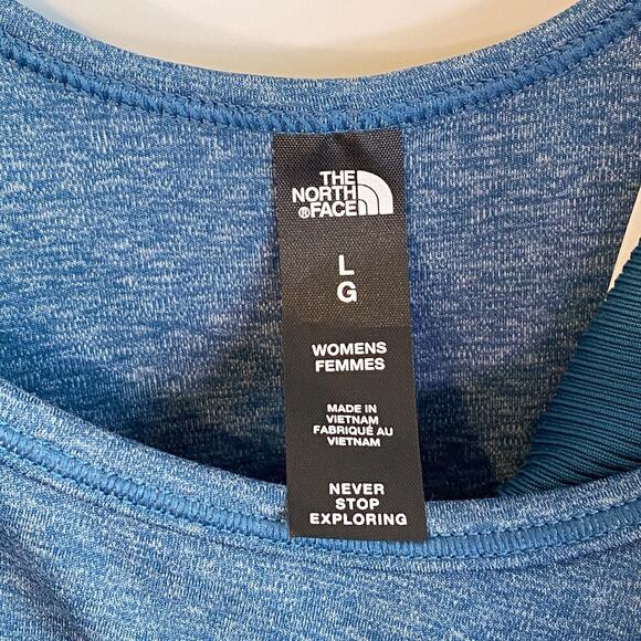 The North Face NWT Dune Sky Onsie Blue Coral Heather - Picture 6 of 8